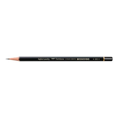 Crayon Graphite Haute Qualité MONO 100 3H TOMBOW