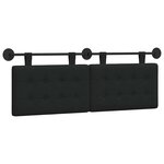 vidaXL Tête de lit suspendue tissu