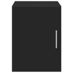 vidaXL Armoire murale noir 30x42 5x40 cm bois d'ingénierie