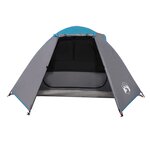 vidaXL Tente de camping à dôme 2 personne bleu imperméable
