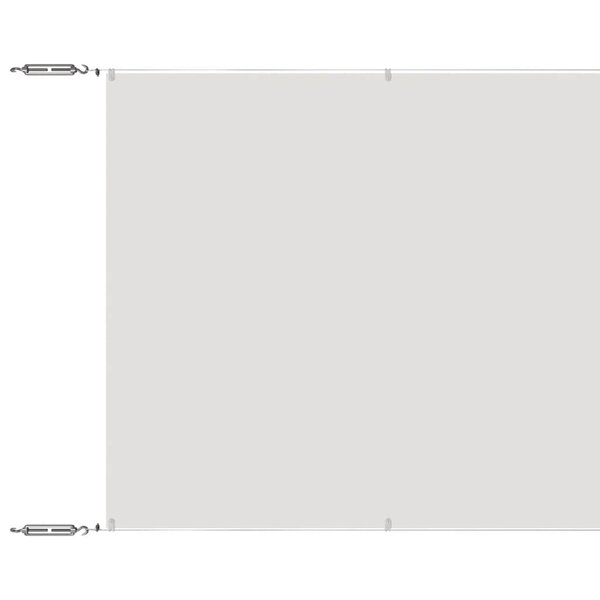 vidaXL Auvent vertical Blanc 60x1200 cm Tissu oxford