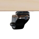 vidaXL cadre de lit Naturel Bois de pin 100 x 200 cm