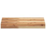 vidaXL Étagères flottantes 4 Pièces 40x30x4 cm acacia massif à l'huile