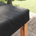 vidaXL Housse pour mobilier d'extérieur 142 x 142 x 15 cm