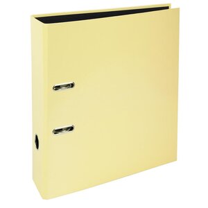 Classeur à levier Aquarel Prem'Touch Dos 80mm - A4 Jaune citron x 10 EXACOMPTA