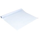 vidaXL Film de fenêtre statique dépoli gris 90x2000 cm PVC
