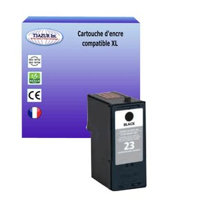 Cartouche compatible Lexmark 23 pour Lexmark X3500, X3550, X4500, X4530, X4550, Z1400, Z1420 - Noir - T3AZUR