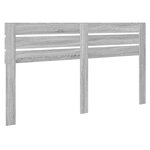 vidaXL Tête de lit Gris Sonoma 180 cm Bois d'ingénierie