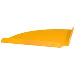 vidaXL Étagère flottante 2 Pièces Jaune moutarde 30 x 30 x 2 cm