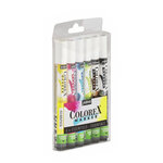 Set 6 marqueurs essentiels colorex pébéo