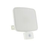 Projecteur led mural blanc  détecteur de mouvement  50 w  4000 lumens