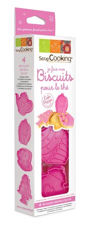 4 emporte-pièces Je fais mes biscuits pour le thé