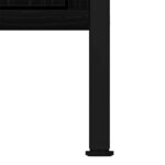 vidaXL Armoire lavabo de salle de bain chêne noir 60x30x60 cm