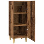 vidaXL Buffet Bois Ancien 34 5 x 34 x 90 cm Bois d'ingénierie