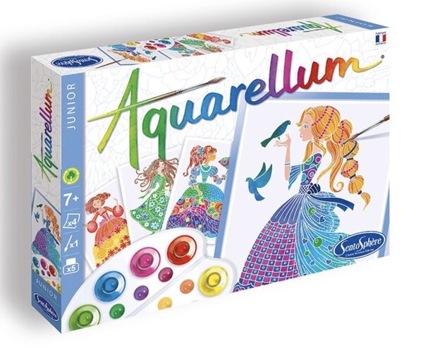 Aquarellum Junior Princesses Fleurs