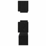 vidaXL Ensemble meuble TV 6 Pièces Chêne noir Bois d'ingénierie