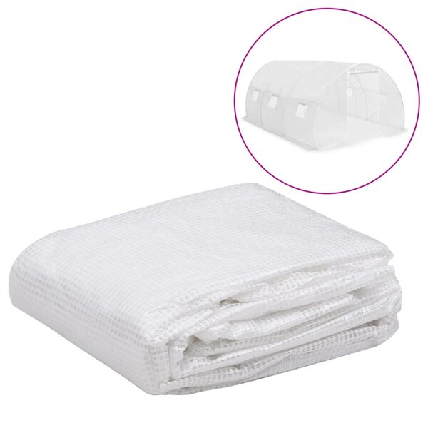vidaXL Couverture de remplacement serre (13 5 m²) 3x4 5x2m Transparent
