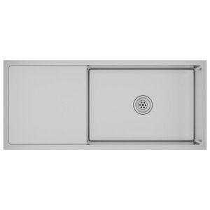 vidaXL Évier de cuisine fait main Acier inoxydable