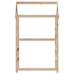 vidaXL Toit de lit pour enfants 118x70x176 5 cm bois de pin massif