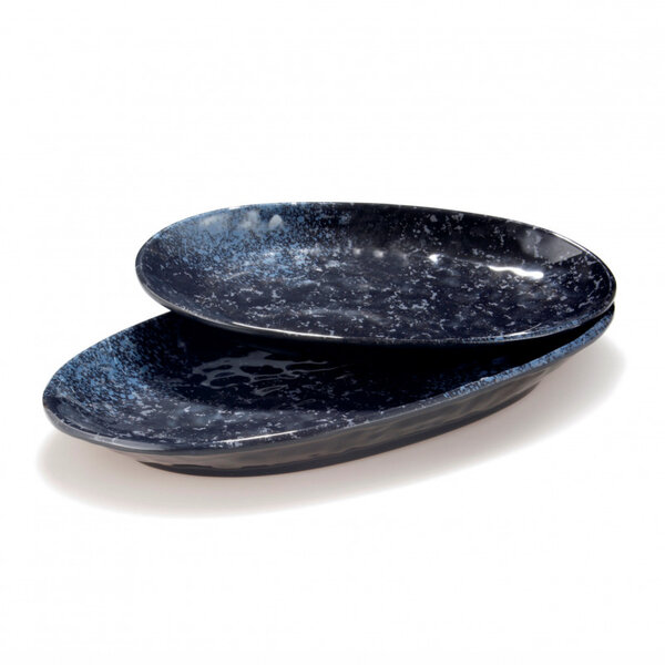 Plat ovale mélamine elégance 35 x 15 cm - pujadas -  - mélamine