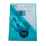 Etui Carton De 100 Pochettes Coin Pvc Lisse Haute Résistance 13/100e - A4 - Vert - Exacompta