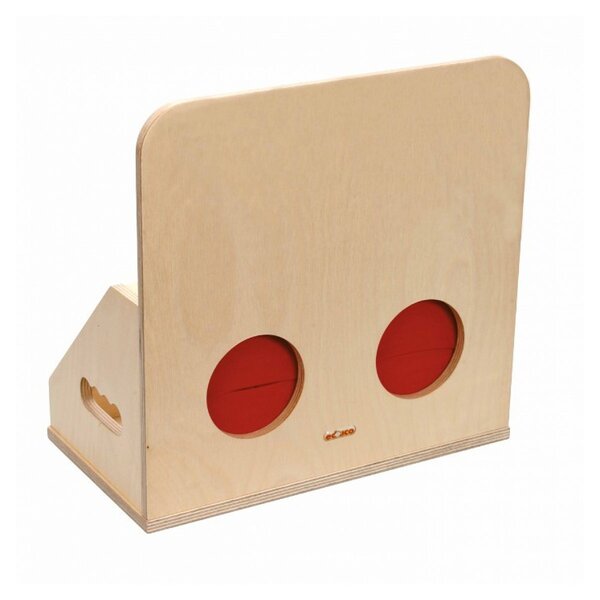 Boîte en bois tactile Educo - jeu Montessori