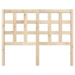 vidaXL Tête de lit 125 5x4x100 cm Bois massif de pin