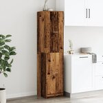 vidaXL Armoire d'apothicaire vieux bois 40x41x174 5 cm bois ingénierie