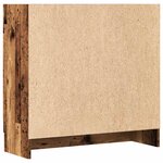 vidaXL Meuble vieux bois 82 5x30 5x80 cm bois d'ingénierie