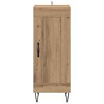 vidaXL Buffet Chêne artisanal 34 5 x 34 x 90 cm