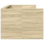 vidaXL Lit de jour et tiroirs chêne sonoma 75x190cm bois d'ingénierie