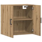vidaXL Armoire murale chêne artisanal 60x31x60 cm bois d'ingénierie