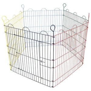 Cage lapin ext. pentagon 60x60cm