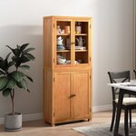 vidaXL Ensemble de meubles de rangement Marron Bois d'ingénierie