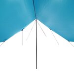 vidaXL Bâche de camping bleu 460x305x210 cm imperméable
