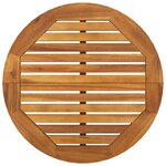 vidaXL Ensemble de bar de jardin 3 Pièces bois d'acacia solide