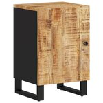 vidaXL Armoire de salle de bain 38x33x58 cm bois massif de manguier