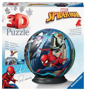 Puzzle 3d ball 72 p - spider-man