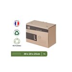 Pack and Move - Lot 36 cartons pour expédition - Taille L - 25 x 38 x 20 cm - Carton renforcé - 20 KG max