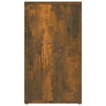 vidaXL Buffet Chêne fumé 80x30x54 cm Bois d'ingénierie