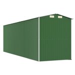 vidaXL Abri de jardin Vert 192x606x223 cm Acier galvanisé