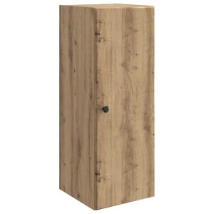 vidaXL Armoire Murale Chêne artisanal 33 x 34 5 x 90 cm