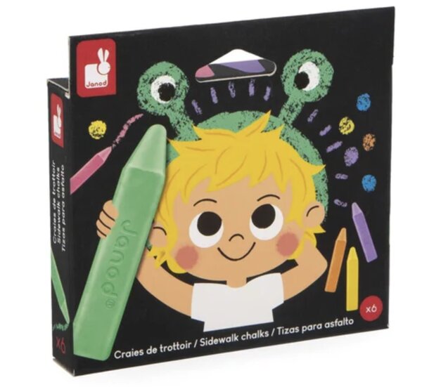 Craies de trottoir X 6 -  - Juratoys