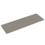 vidaXL Tapis de couloir aspect sisal argenté 50x150 cm