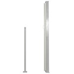 vidaXL Auvent latéral rétractable 140 x 300 cm Blanc cassé