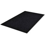 vidaXL Tapis d'entrée noir 117x220 cm PVC