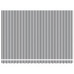 vidaXL Auvent rétractable automatique anthracite et blanc 450x300 cm