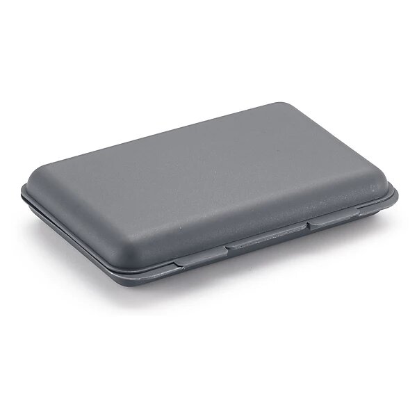 Boîte coquille à fermeture simple grise 7 5x4 5x1 3 cm (lot de 100)