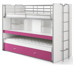 BONNY Compact80 Lits superposés 2 couchages Fuchsia
