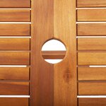 vidaXL Table pliable de jardin 135 x 85 x 75 cm Bois d'acacia massif